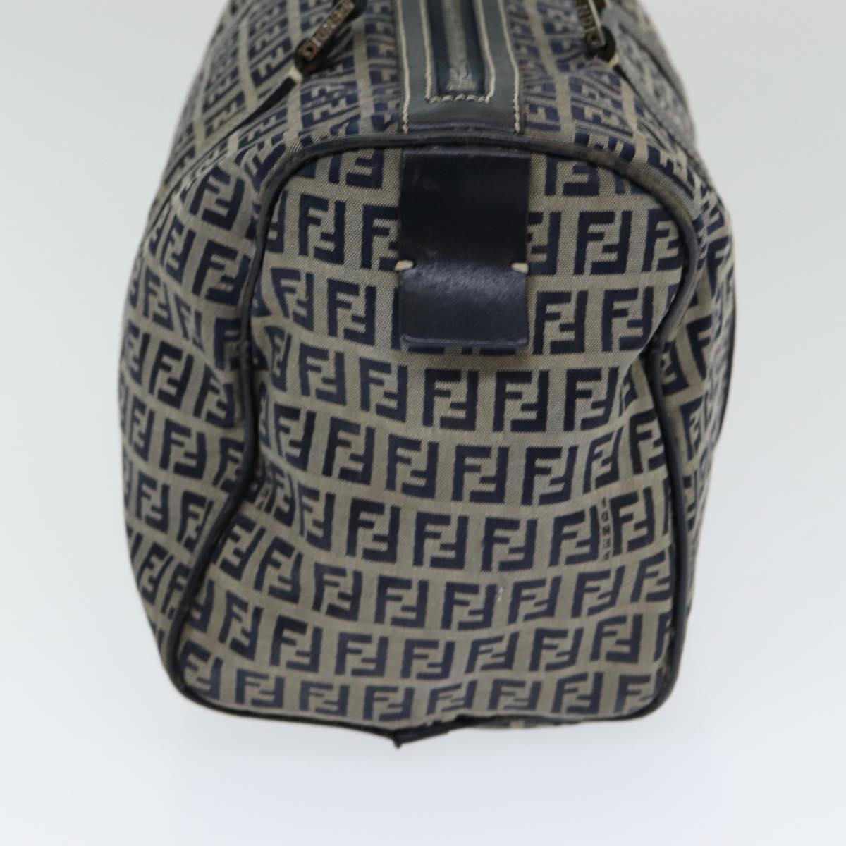 Luxury Fendi Zucchino Canvas Hand Bag Navyar12302