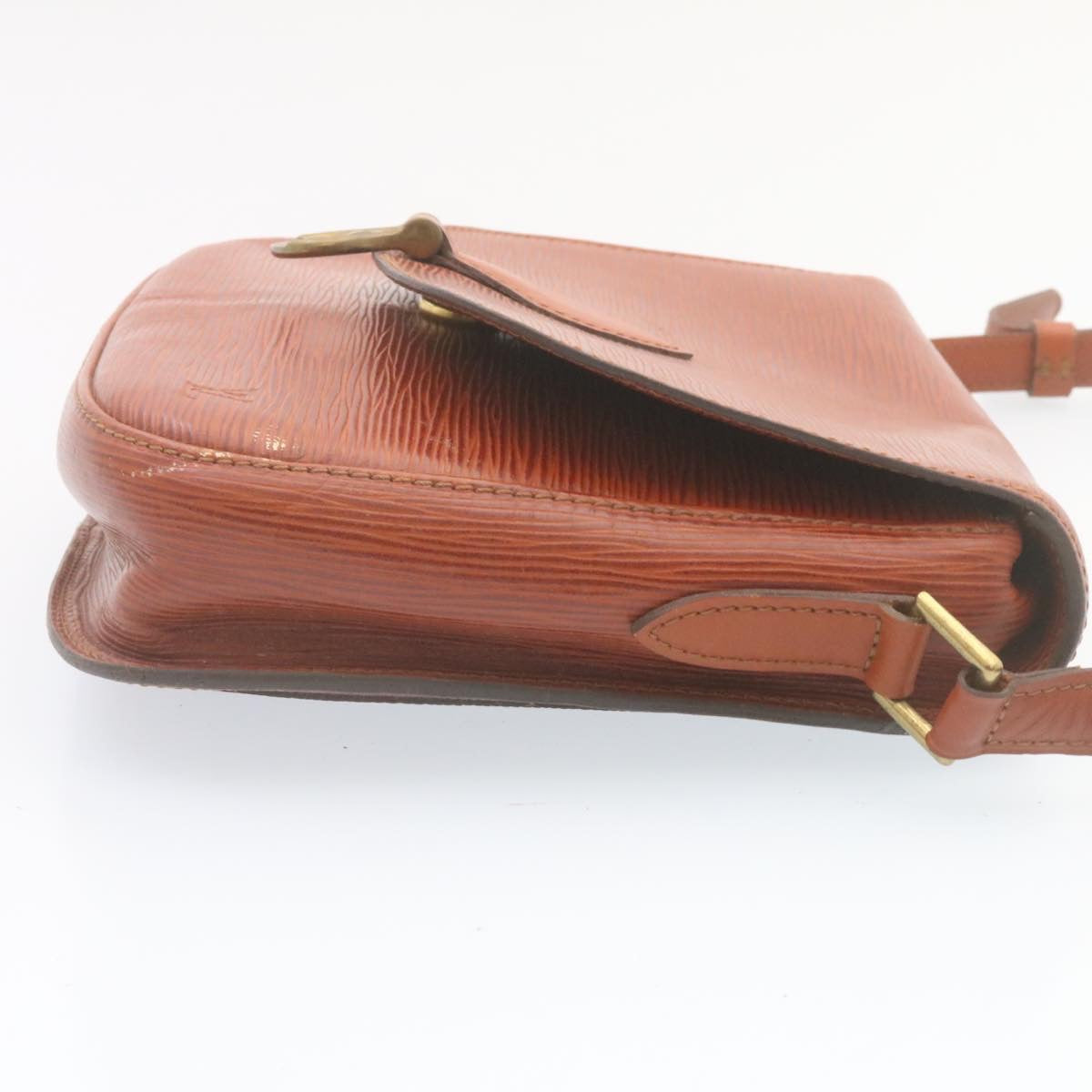 LOUIS VUITTON Epi Saint Cloud GM Shoulder Bag Brown M52193 LV ar6288