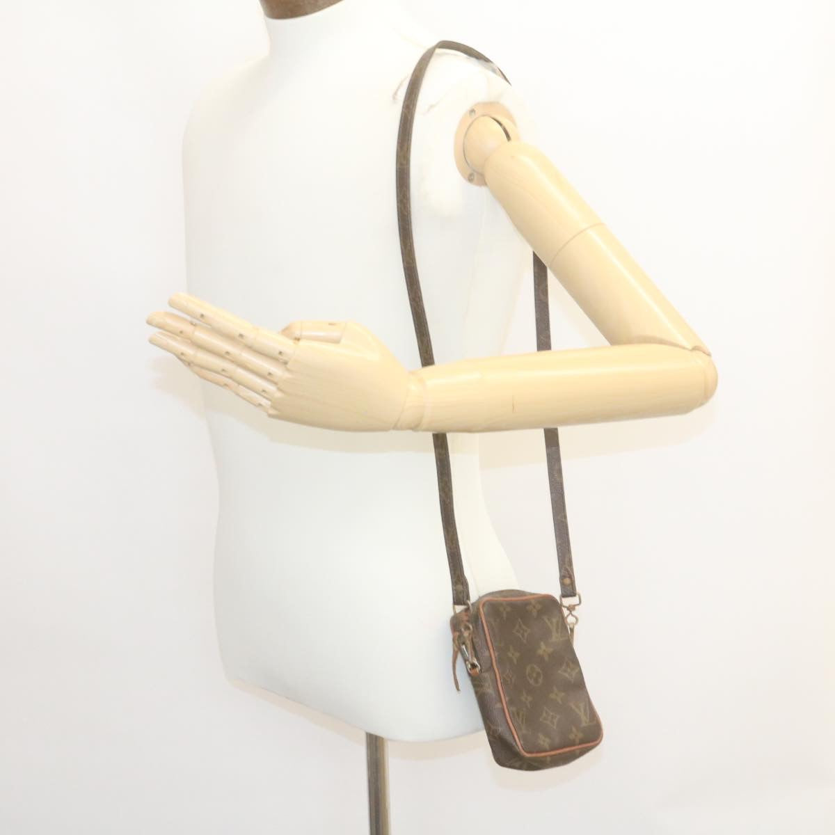 LOUIS VUITTON Monogram Mini Danube Shoulder Bag Vintage M45268 LV ar6484