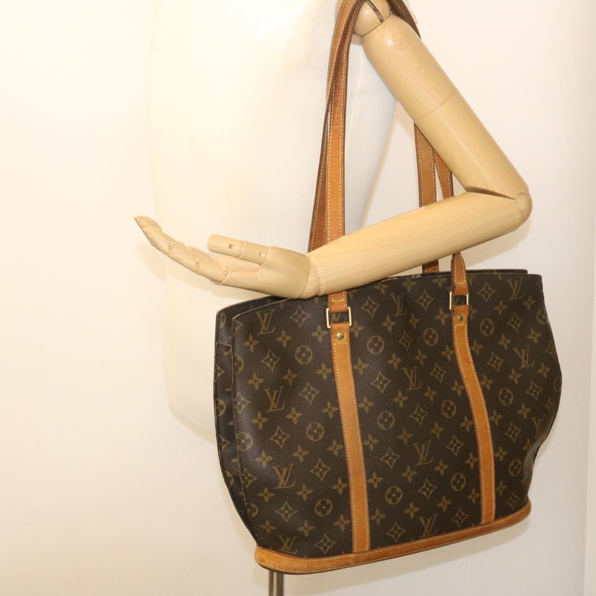 LOUIS VUITTON Monogram Babylone Tote Bag M51102 LV ar6673