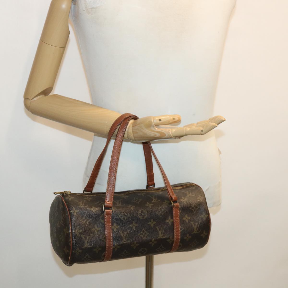 LOUIS VUITTON Monogram Papillon 30 old model Hand Bag M51365 LV ar8814