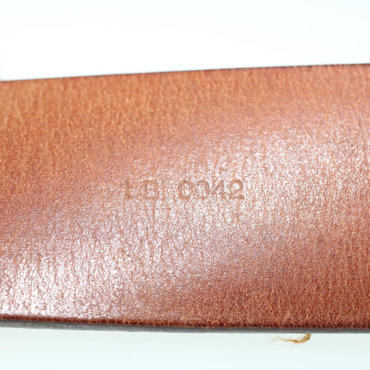 LOUIS VUITTON Monogram Ceinture Carre Belt 37.4"" M6801 LV ar9772