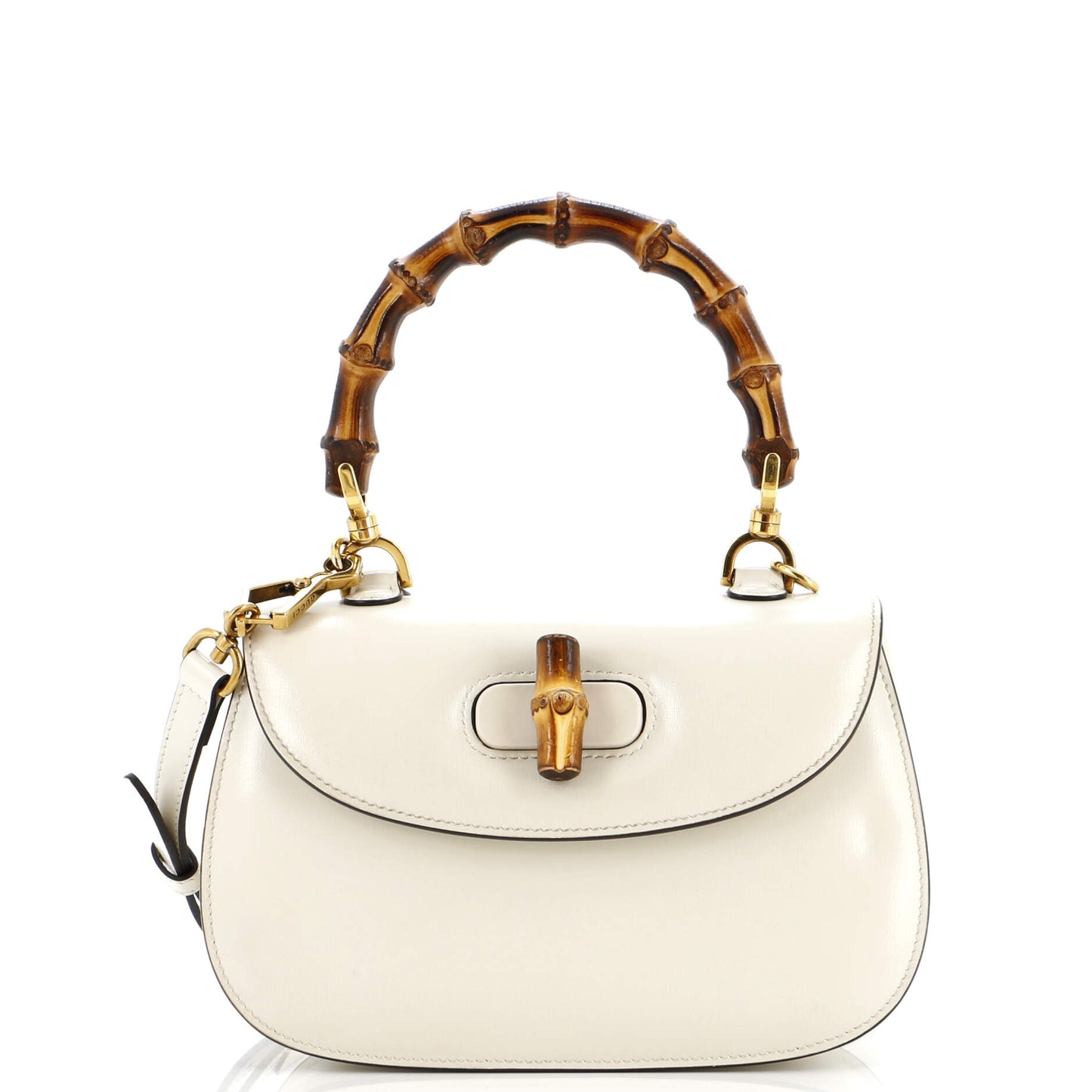 Luxury Gucci Trending 2025 Bamboo 1947 Top Handle Bag Leather Small