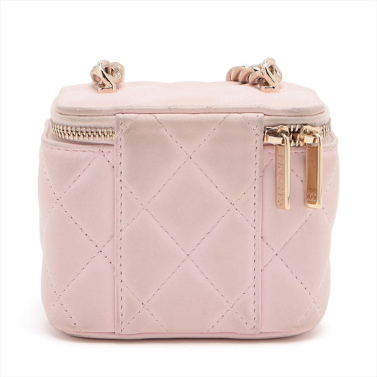 Chanel Matrasse Chain Shoulder Bag Vanity Pink G 32rd