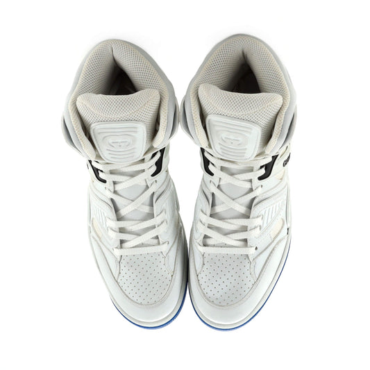 Men's Gucci Basket High-Top Sneakers Demetra with Fabric
