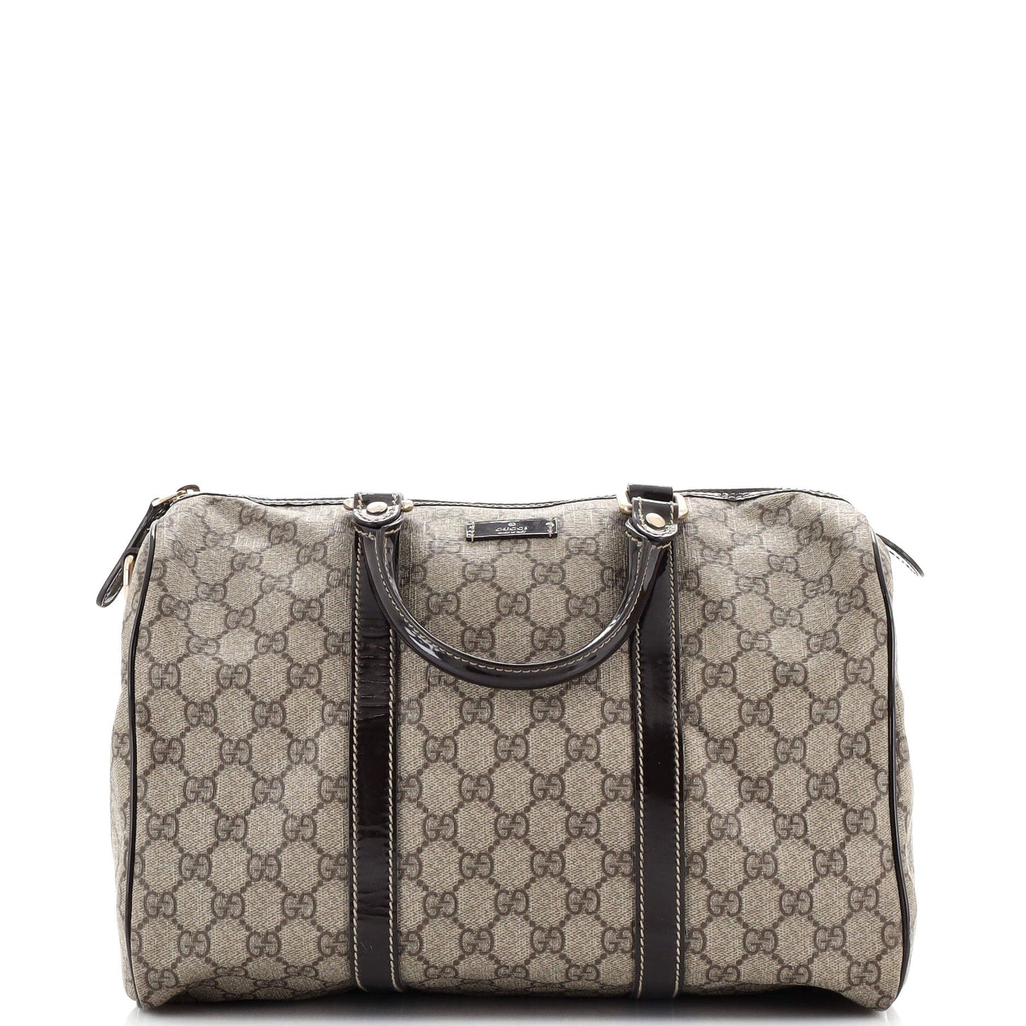 Luxury Gucci Trending 2025 Joy Boston Bag GG Coated Canvas Medium