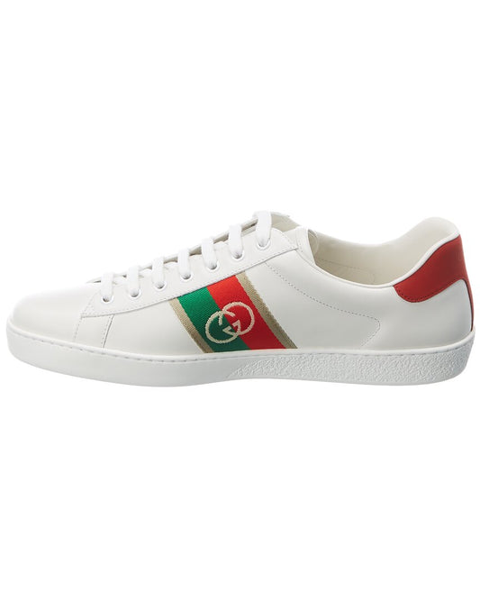 Gucci Ace Interlocking G Leather Sneaker