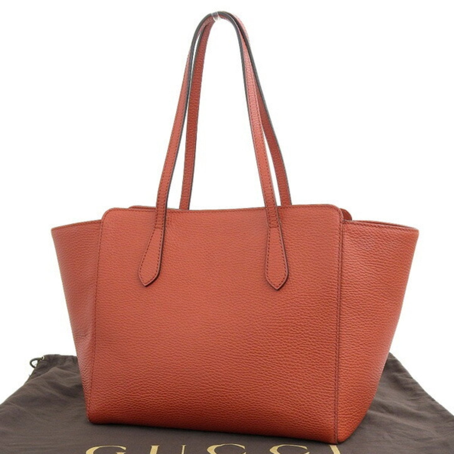 Luxury Gucci Trending 2025 Swing Leather Tote Bag ()