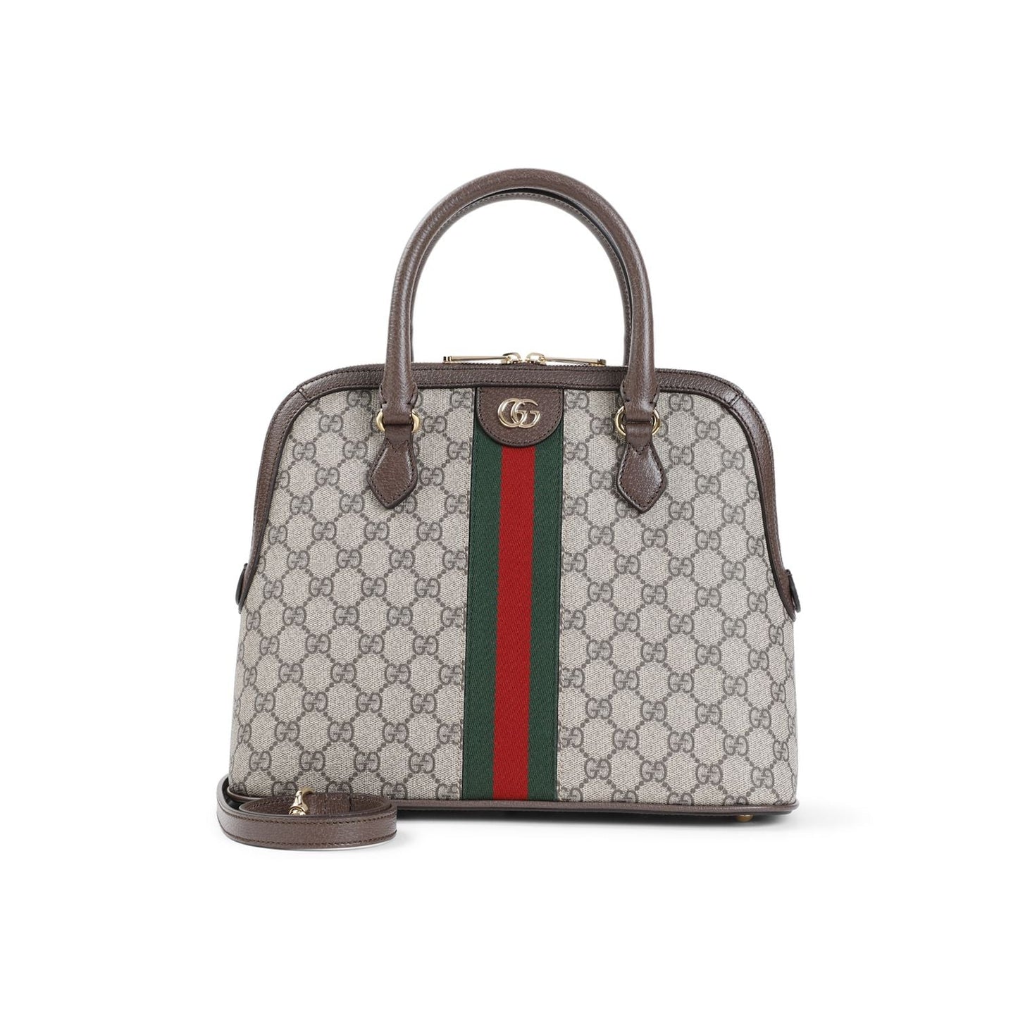 Luxury Gucci Trending 2025 Women's Ophidia Top Handle Bag in Brown | Size UNICA | 79525896IWG