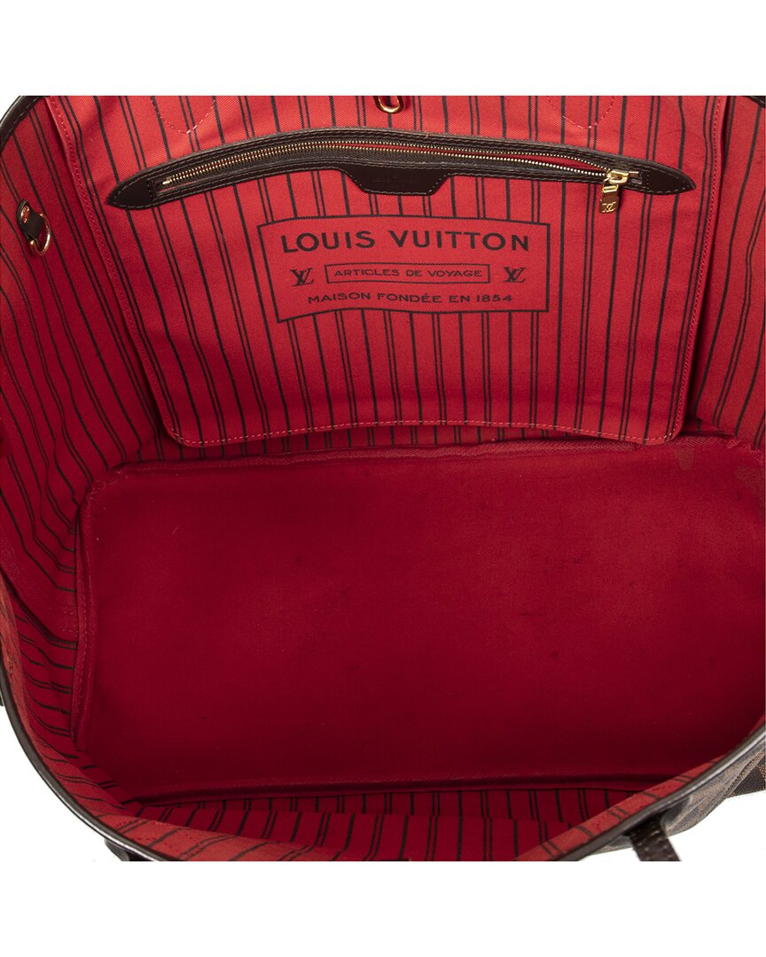 Louis Vuitton Brown Damier Ebene Canvas Neverfull ( )