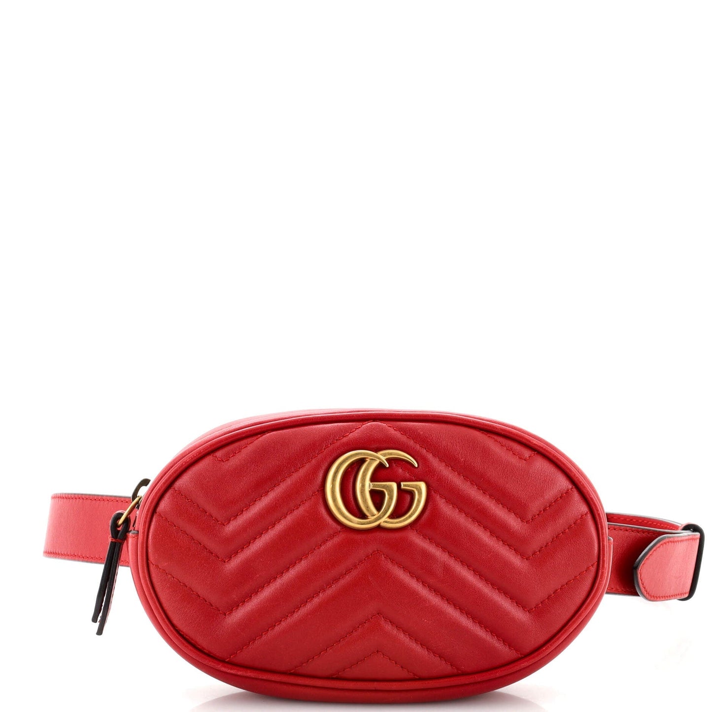 Luxury Gucci Trending 2025 GG Marmont Belt Bag Matelasse Leather