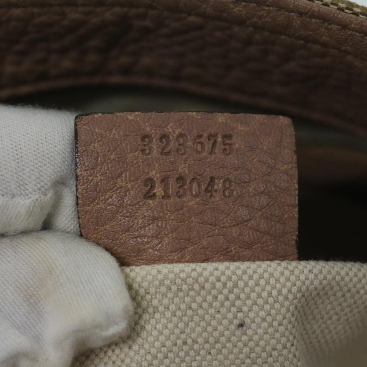 Gucci Hobo Canvas Shoulder Bag ()