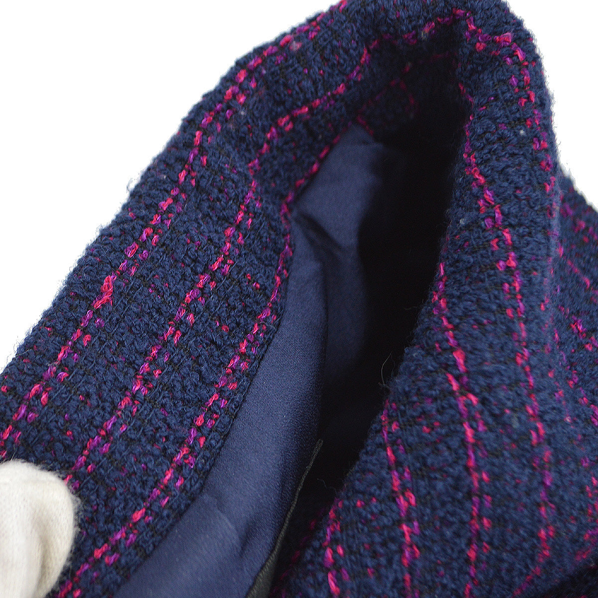Luxury Chanel 1998 Fall asymmetric wool-blend jacket #36