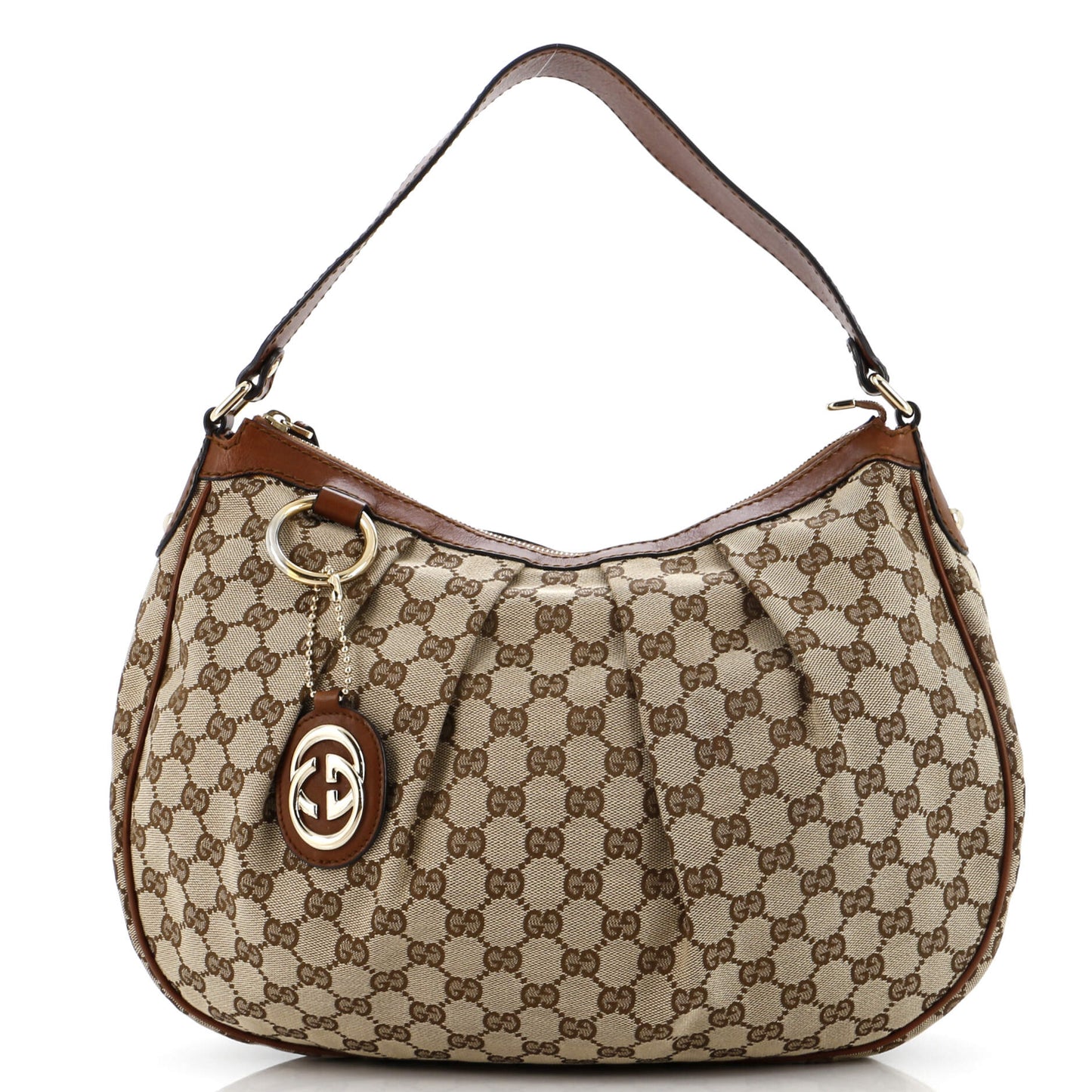 Luxury Gucci Trending 2025 Sukey Hobo GG Canvas Medium