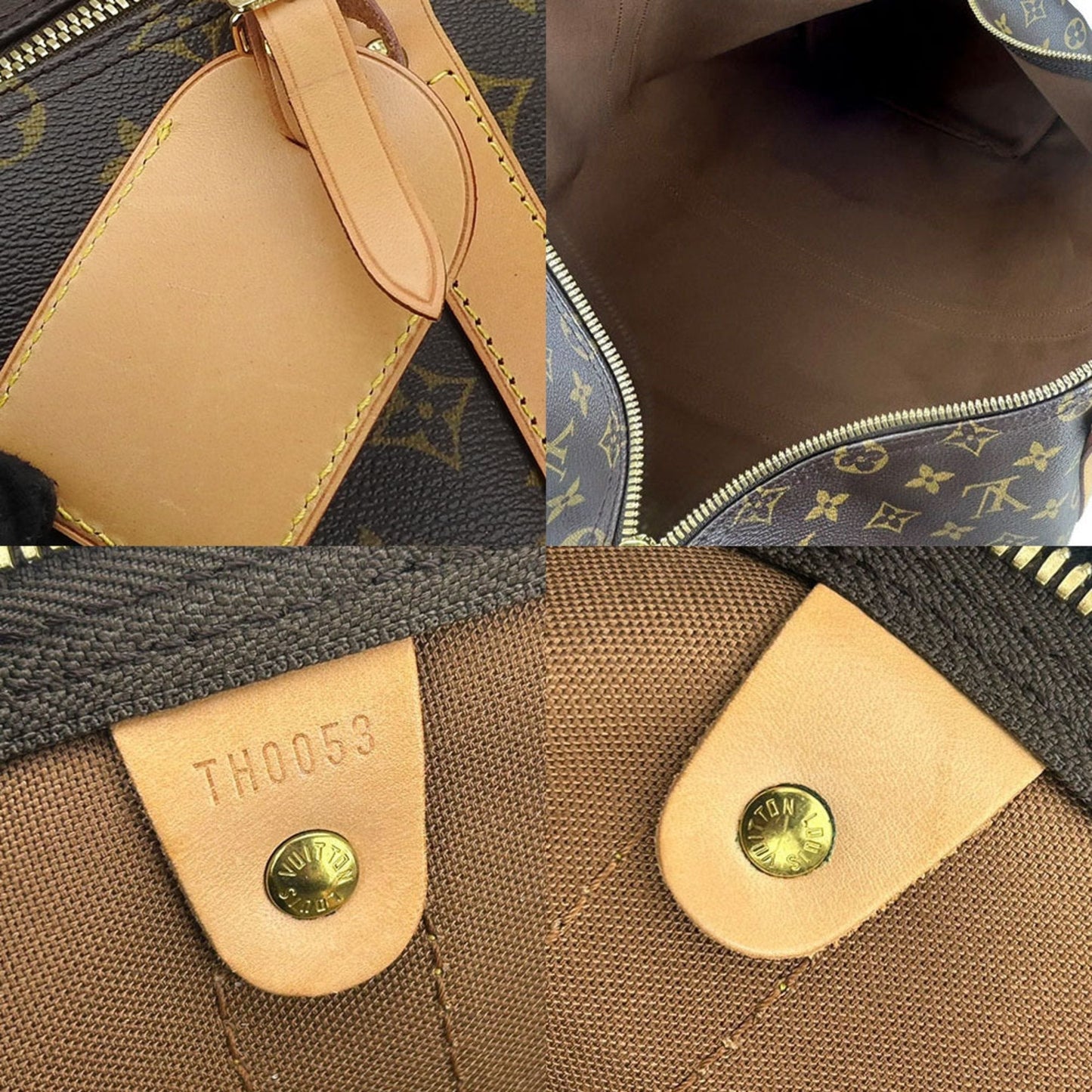 Louis Vuitton Keepall 50 Canvas Travel Bag ()