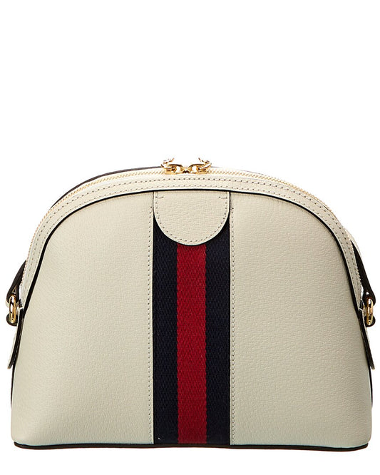 Luxury Gucci Trending 2025 Ophidia Leather Shoulder Bag