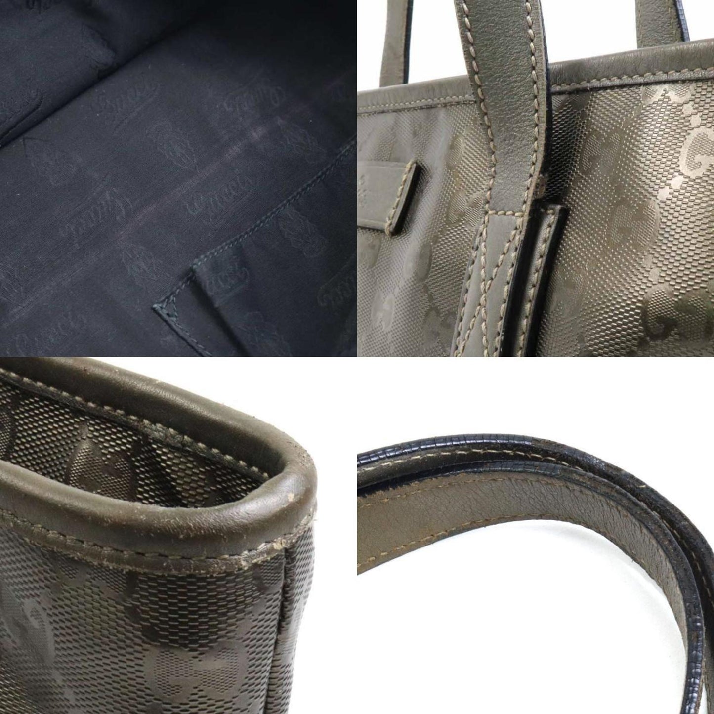 Gucci Gg Imprimé Canvas Tote Bag ()
