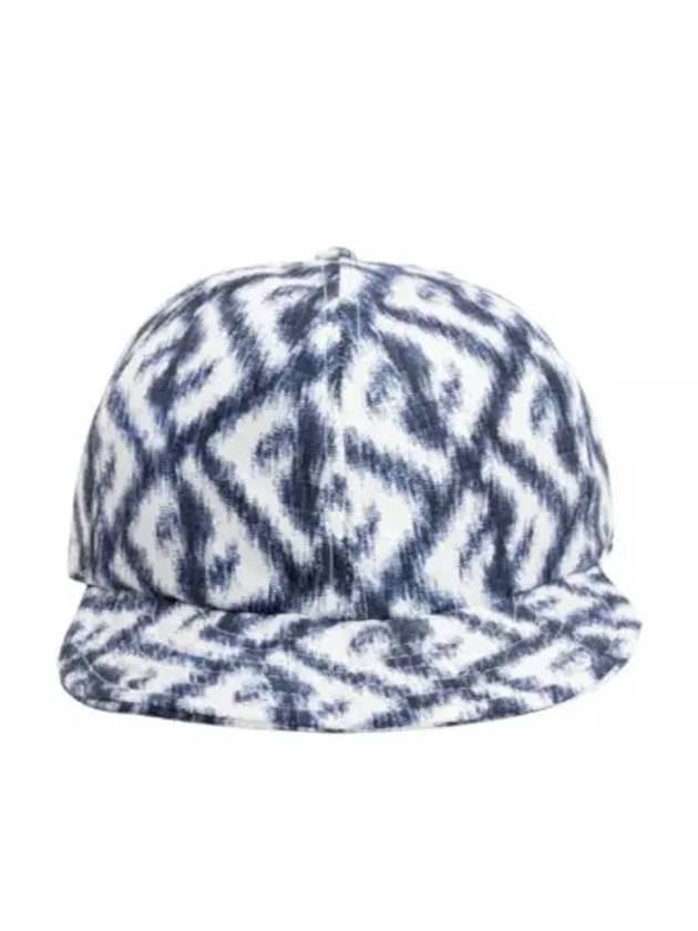 Luxury Fendi FF Logo Print Silk Ball Cap