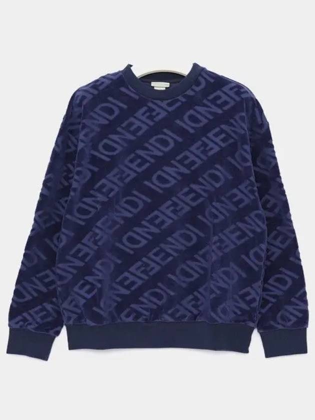 Luxury Fendi Adults can wear kids all over sweatshirt boys JUH067 AOCB F1I11 14A 271101 1040609