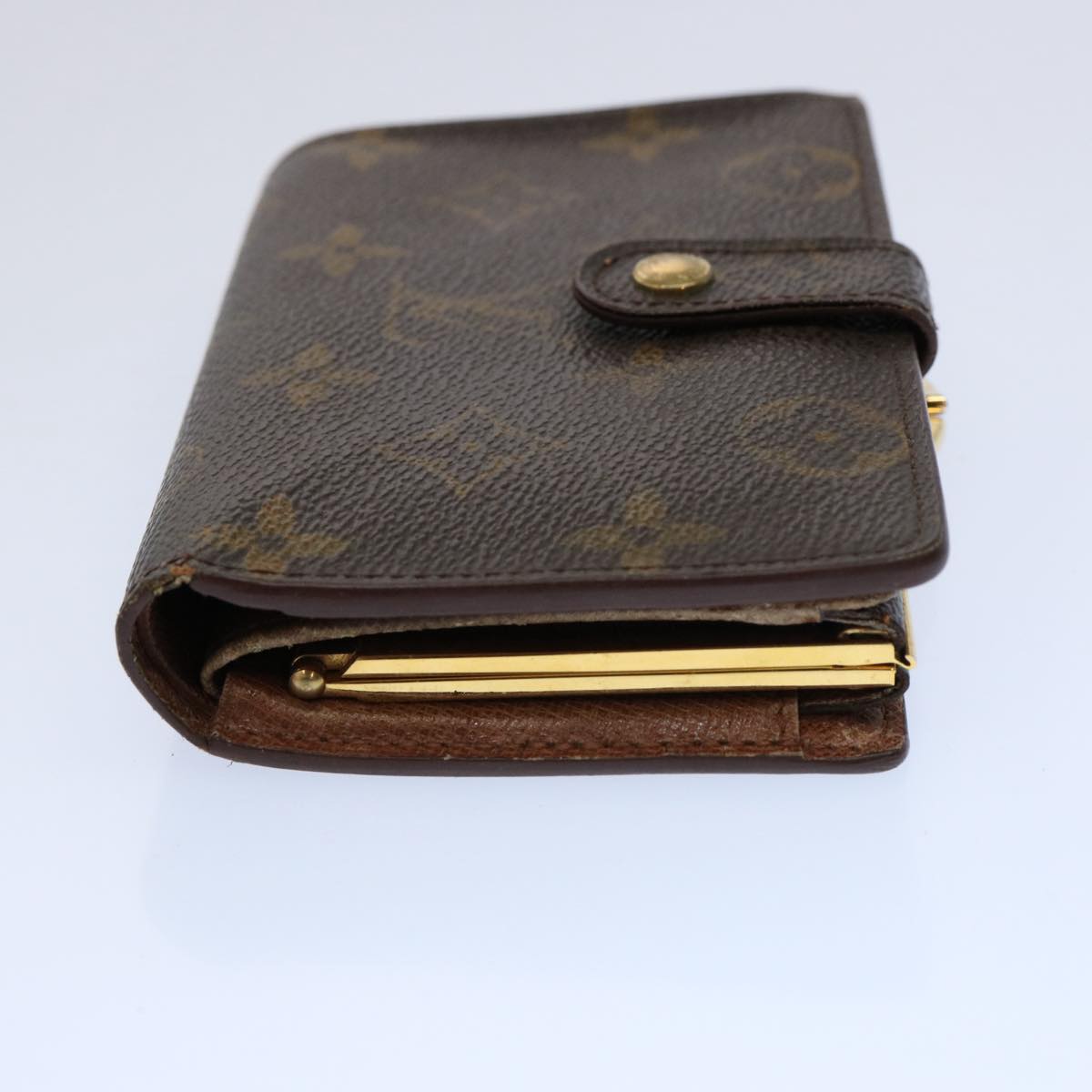 LOUIS VUITTON Monogram Porte Monnaie Billets Viennois Wallet M61663 bs10889