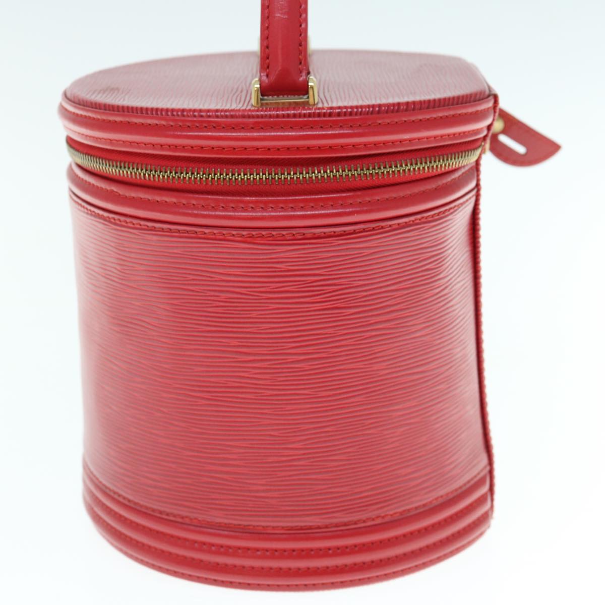 LOUIS VUITTON Epi Cannes Hand Bag Red M48037 LV bs10976