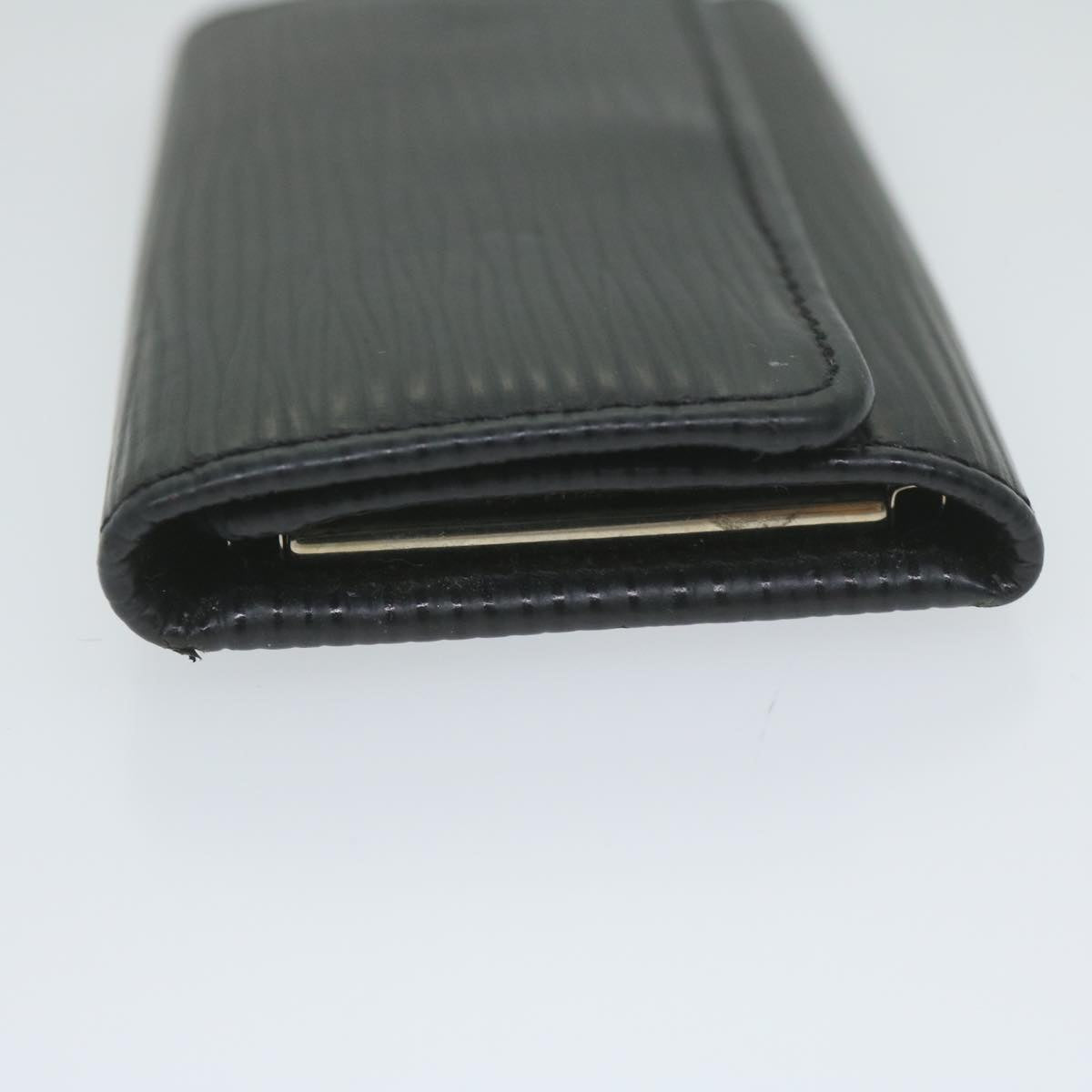 LOUIS VUITTON Epi Multicles 4 Key Case Noir M63822 LV bs11165