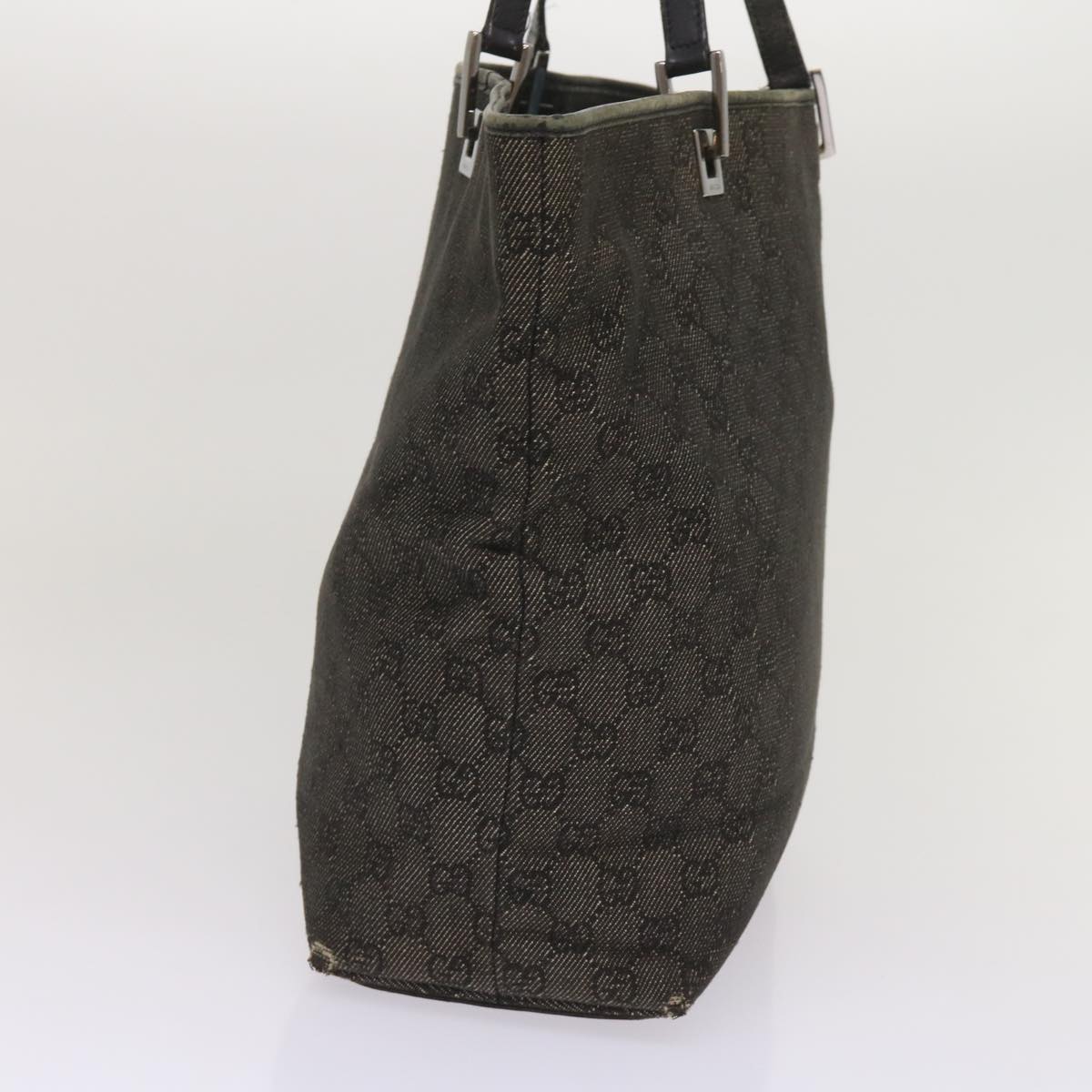 GUCCI GG Canvas Shoulder Hand Bag patent 3Set Brown Black khaki bs11673