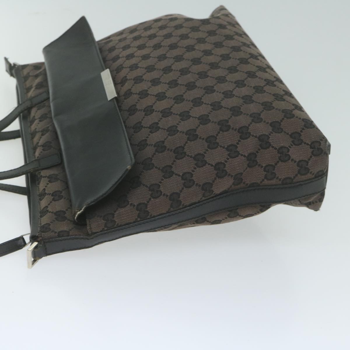 GUCCI GG Canvas Shoulder Bag 2way Black bs11703