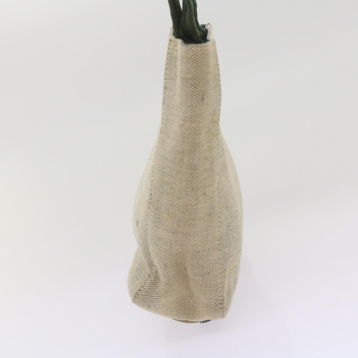 Luxury PradaSports Hand Bag Canvas Green Beige bs12012