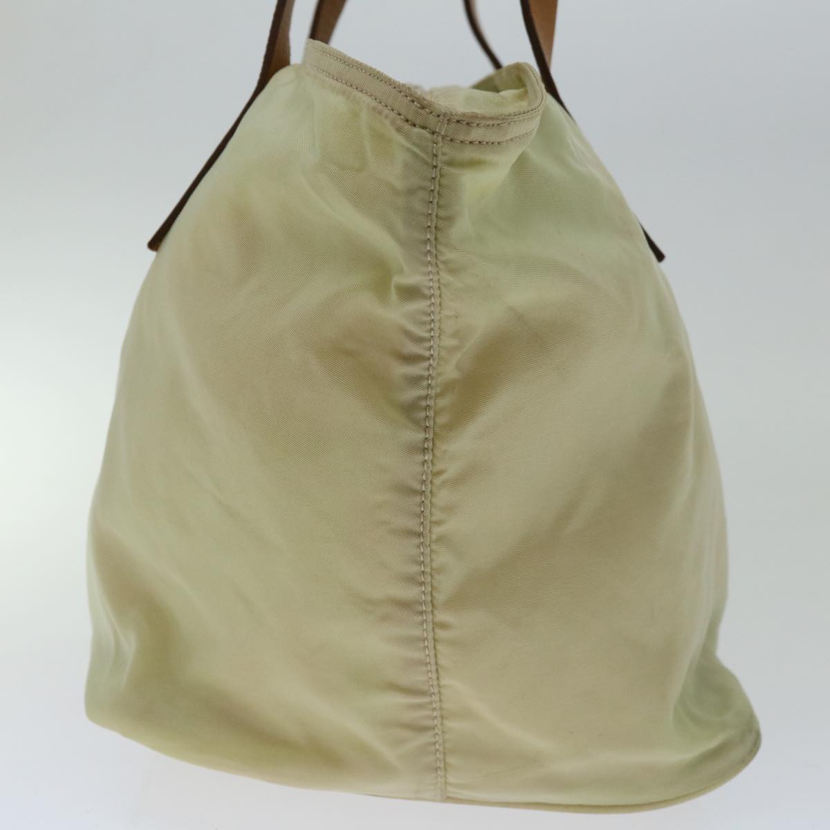 Luxury PradaTote Bag Nylon Beige bs12616