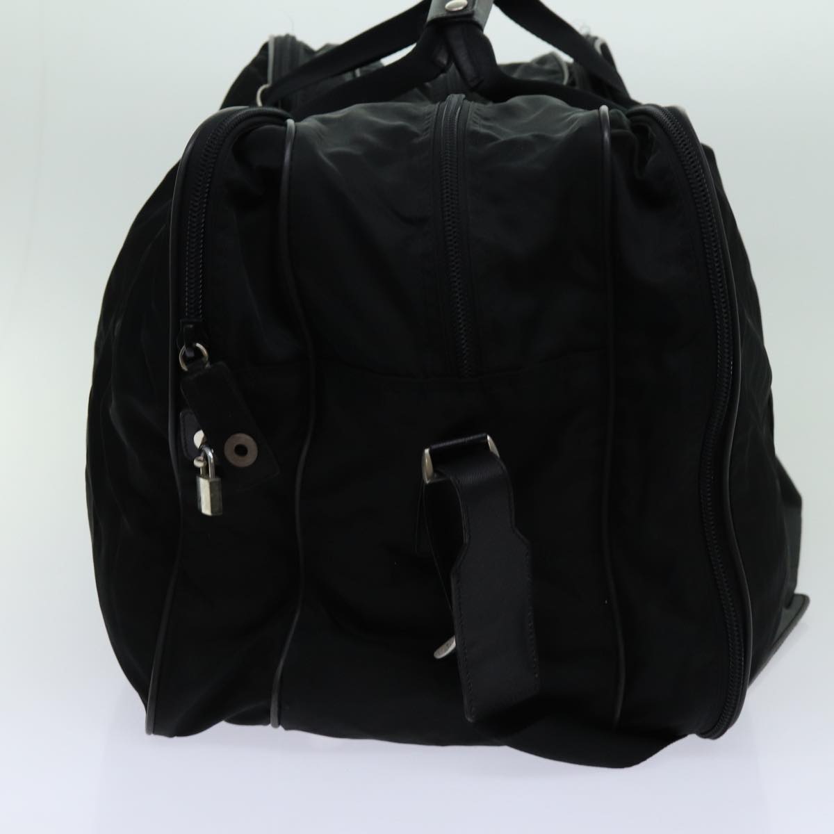 Luxury PradaBoston Bag Nylon 2way Black bs13144