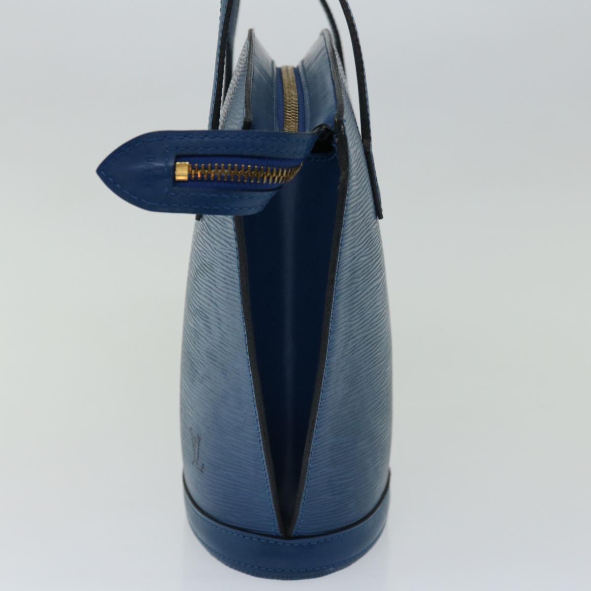 LOUIS VUITTON Epi Saint Jacques Poignees Long Hand Bag Blue M52265 bs13278