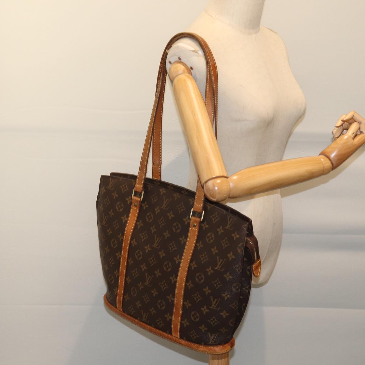 LOUIS VUITTON Monogram Babylone Tote Bag M51102 LV bs13281