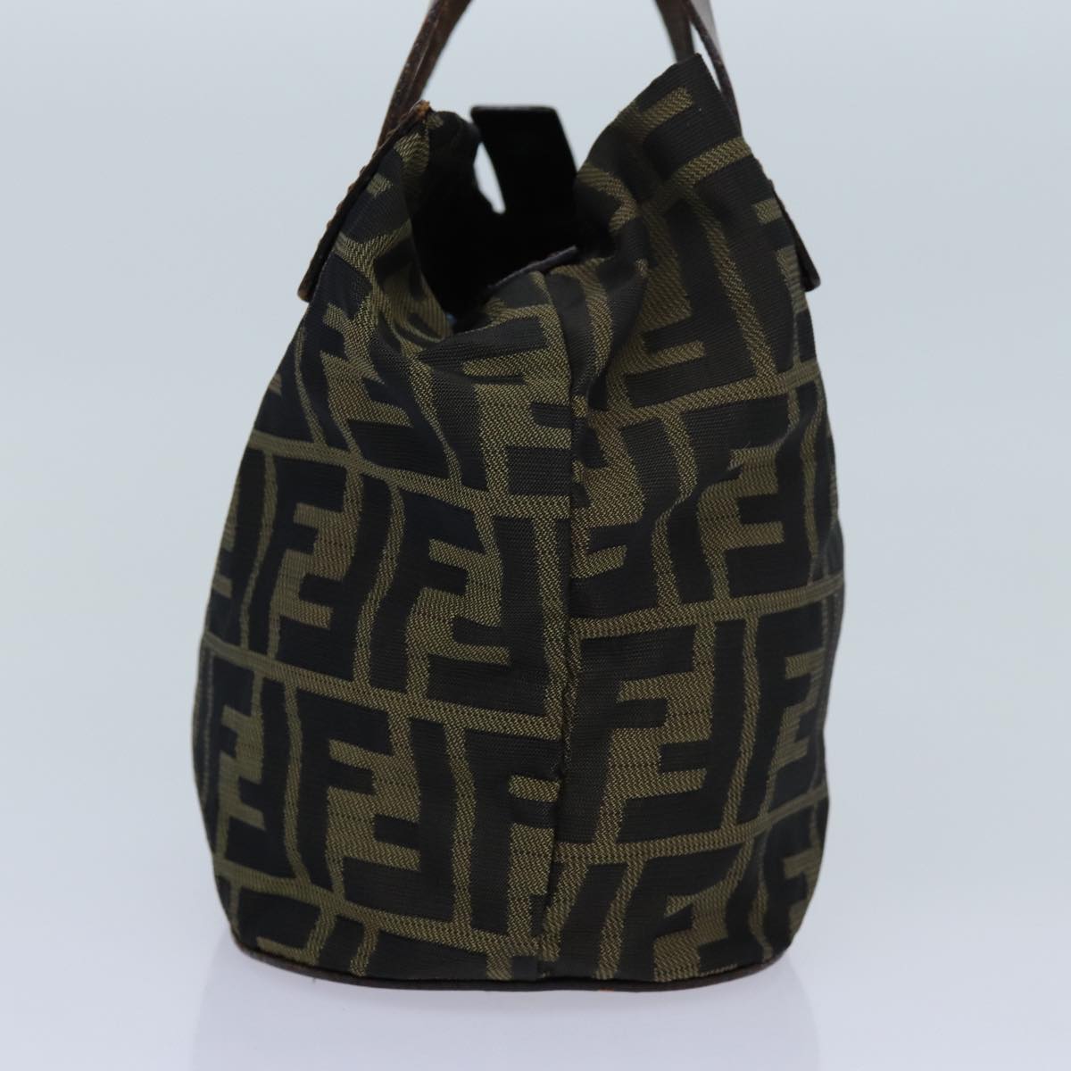 Luxury Fendi Zucca Canvas Hand Bag Brownbs13605
