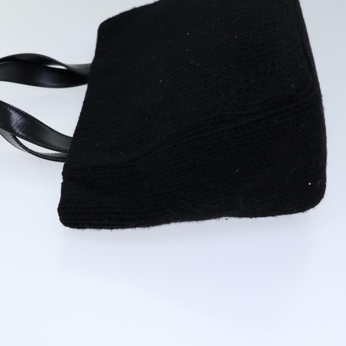 Luxury PradaHand Bag Wool Black bs13809