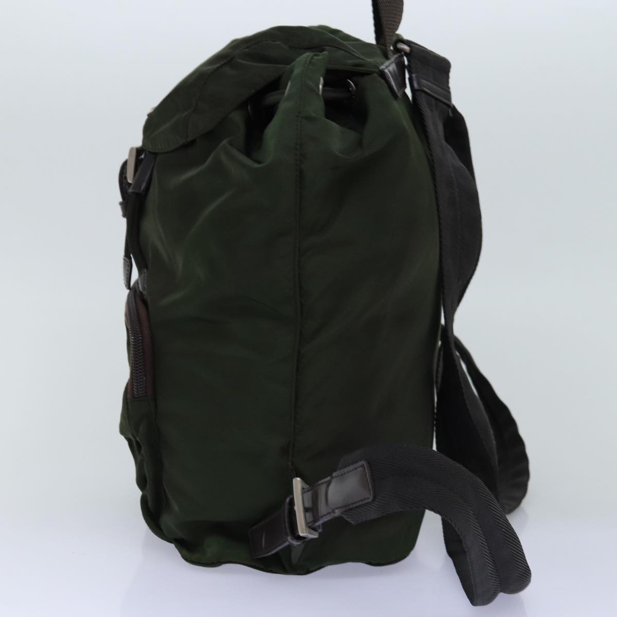 Luxury PradaBackpack Nylon Green bs14087