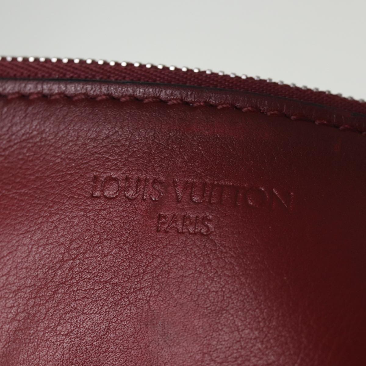 LOUIS VUITTON NN14 GM Cuir Nuance Bag Leather Ruby M94540 LV bs14333