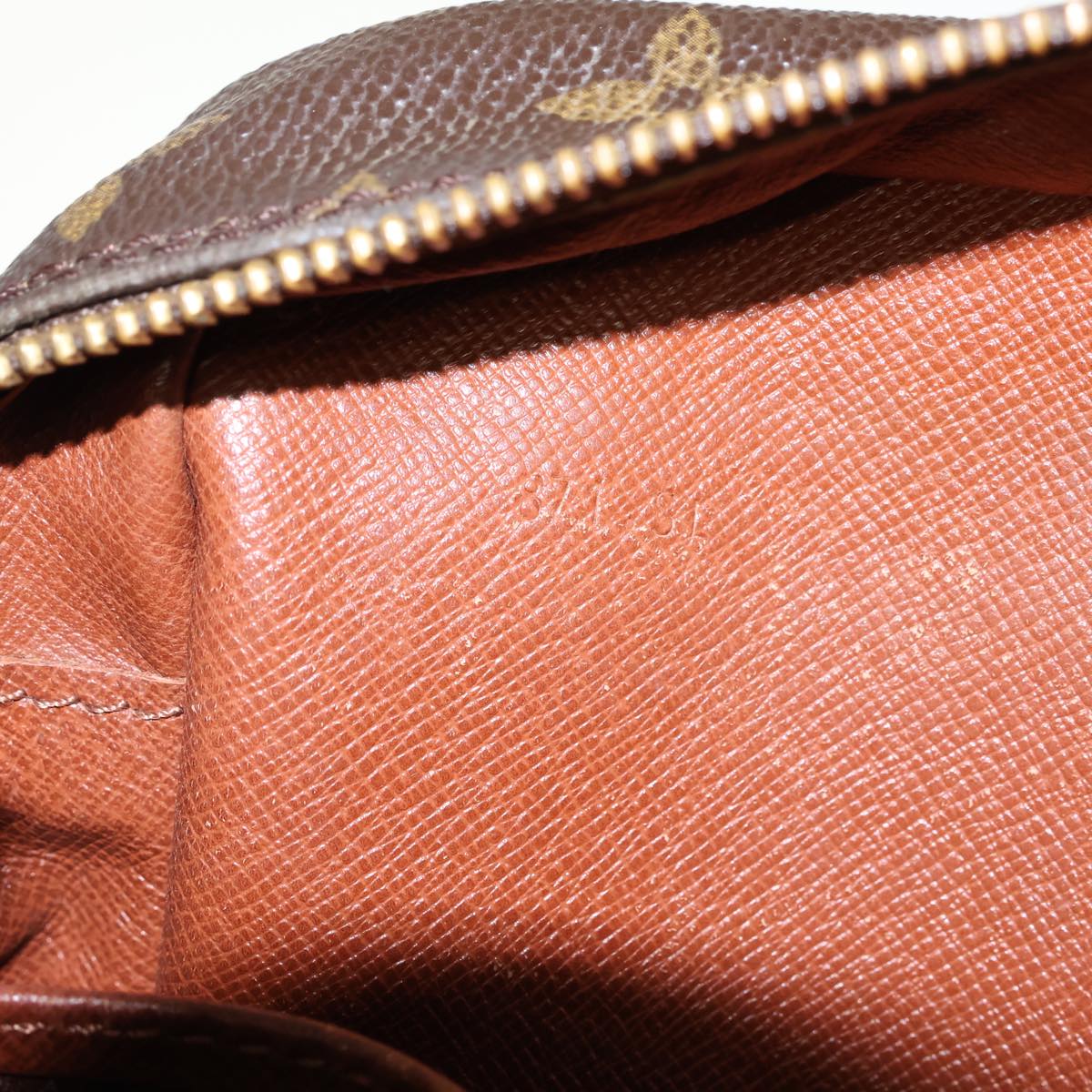 LOUIS VUITTON Monogram Compiegne 28 Clutch Bag M51845 LV bs14701