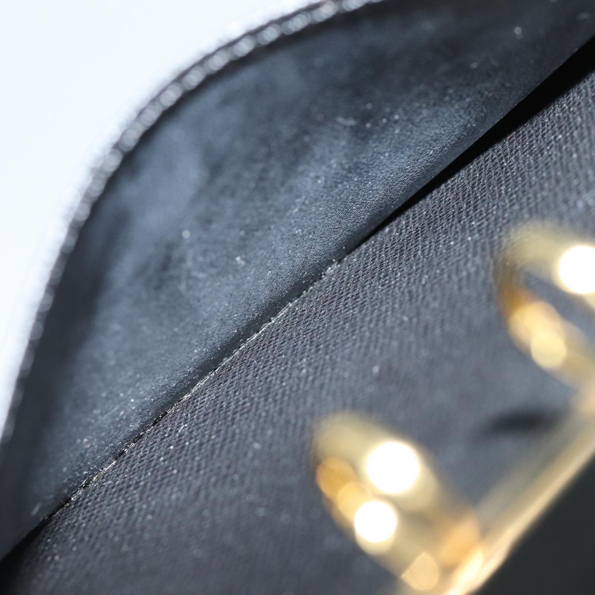 LOUIS VUITTON Epi Agenda PM Day Planner Cover Black R20052 LV bs16117