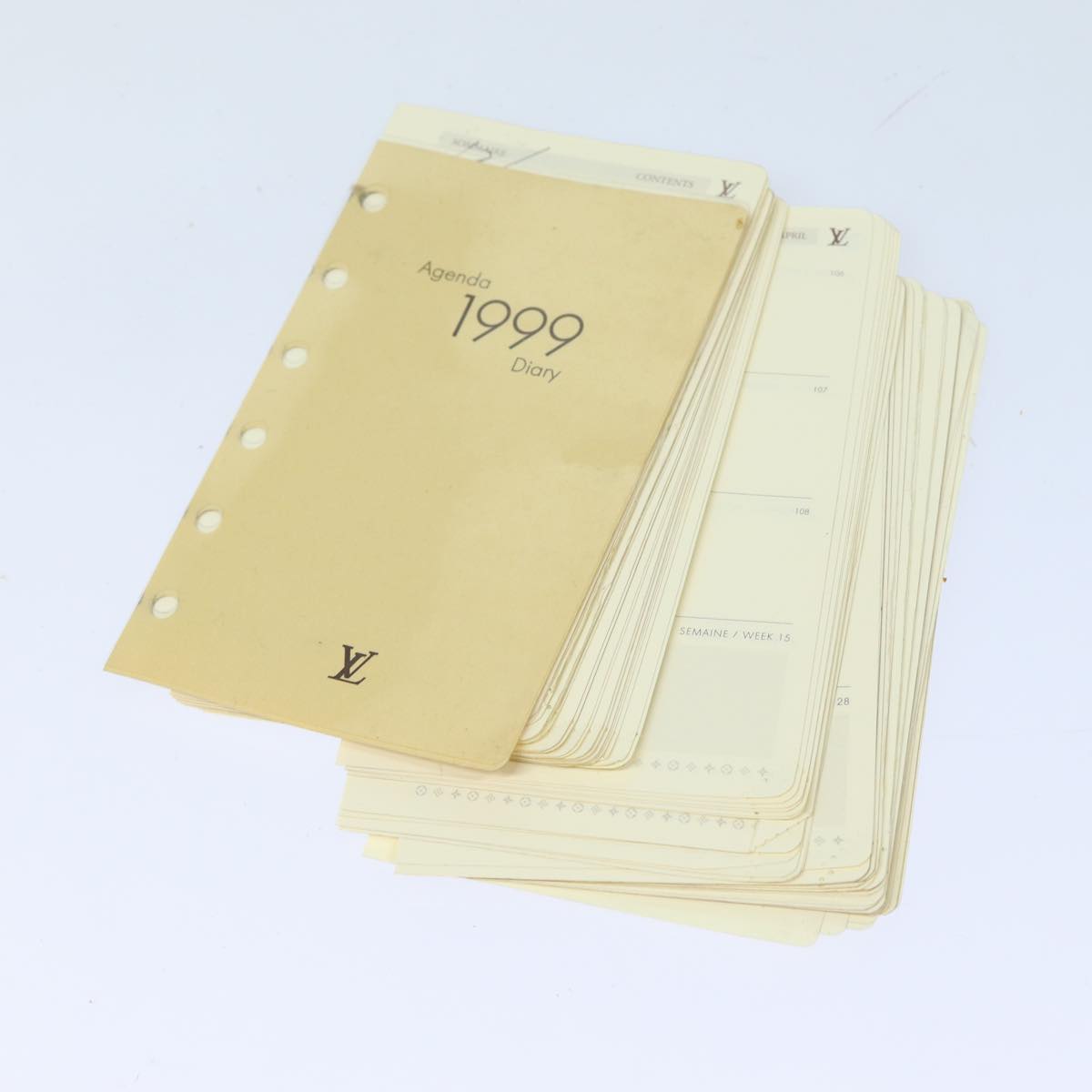 LOUIS VUITTON Epi Agenda PM Day Planner Cover Red R20057 LV bs16184