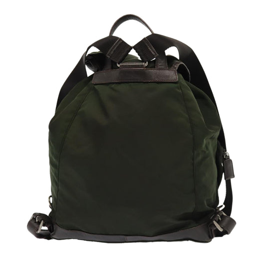 Luxury Prada Backpack Nylon Khaki bs16433