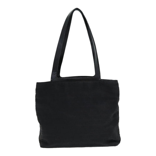 Luxury Prada Tote Bag Nylon Black Silver bs16718