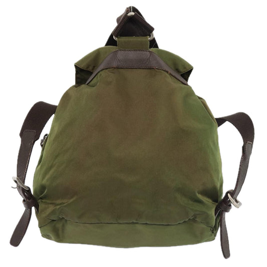 Luxury Prada Backpack Nylon Khaki bs16830