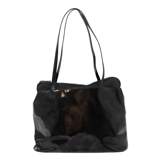 Luxury Prada Tote Bag Enamel Black bs17012