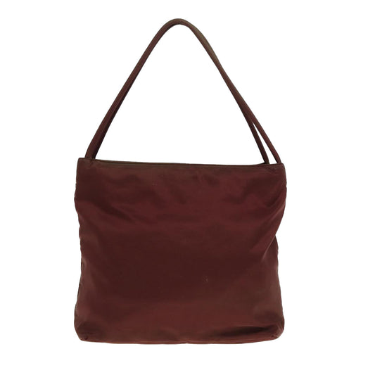 Luxury Prada Tote Bag Nylon Red Silver bs17048
