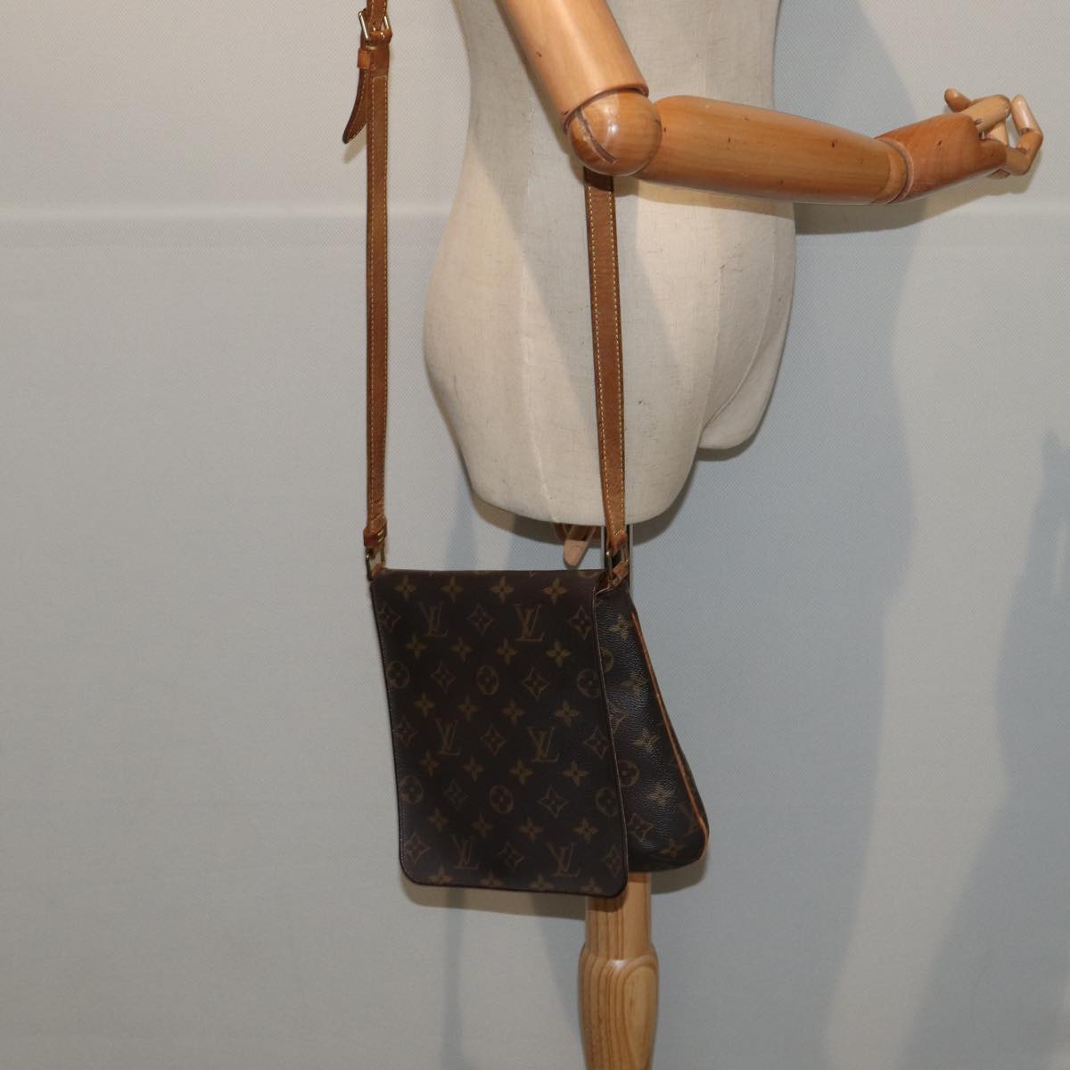 LOUIS VUITTON Monogram Musette Salsa Long Shoulder Bag M51387 LV bs17072