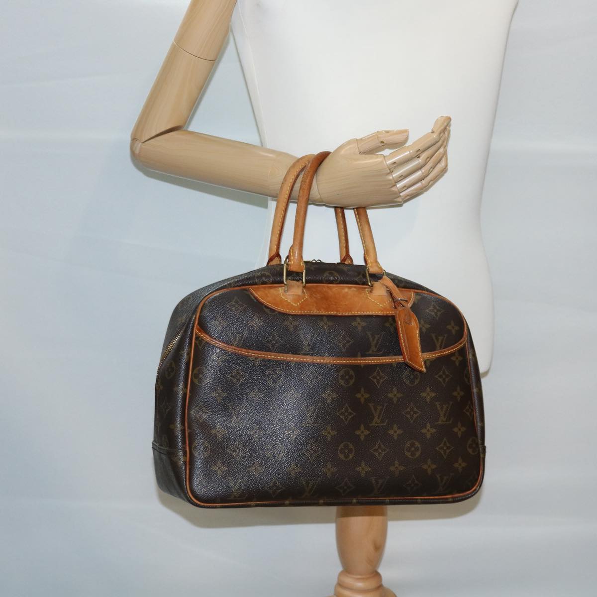 LOUIS VUITTON Monogram Deauville Hand Bag M47270 LV bs1734