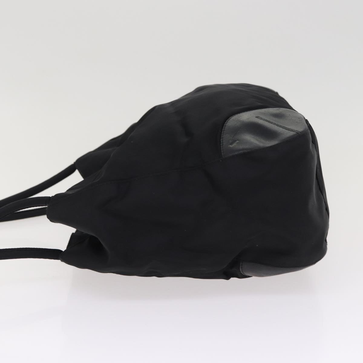 Luxury Prada Tote Bag Nylon Black Silver bs17340