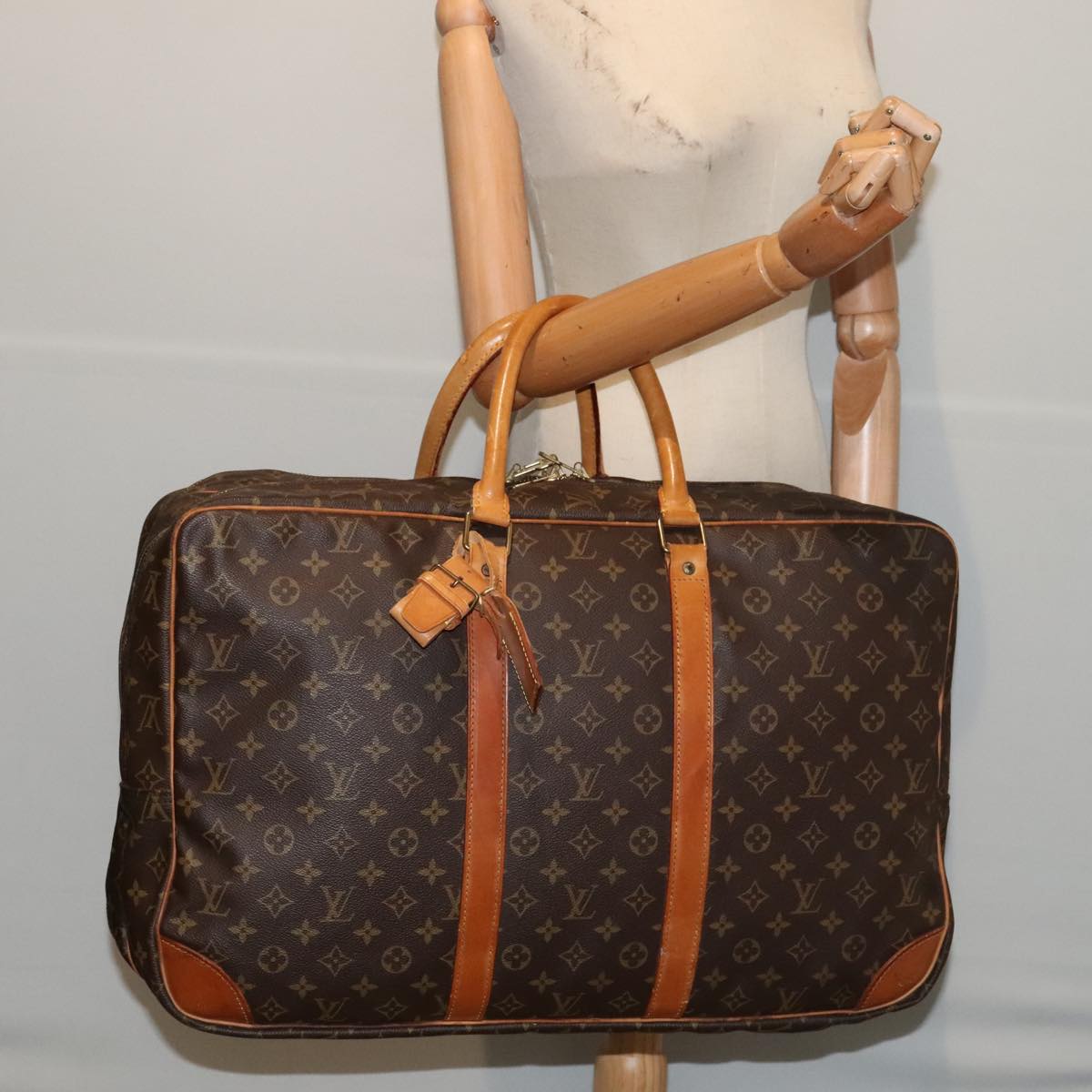 LOUIS VUITTON Monogram Sac 48 Heures Boston Bag M41383 LV bs17416
