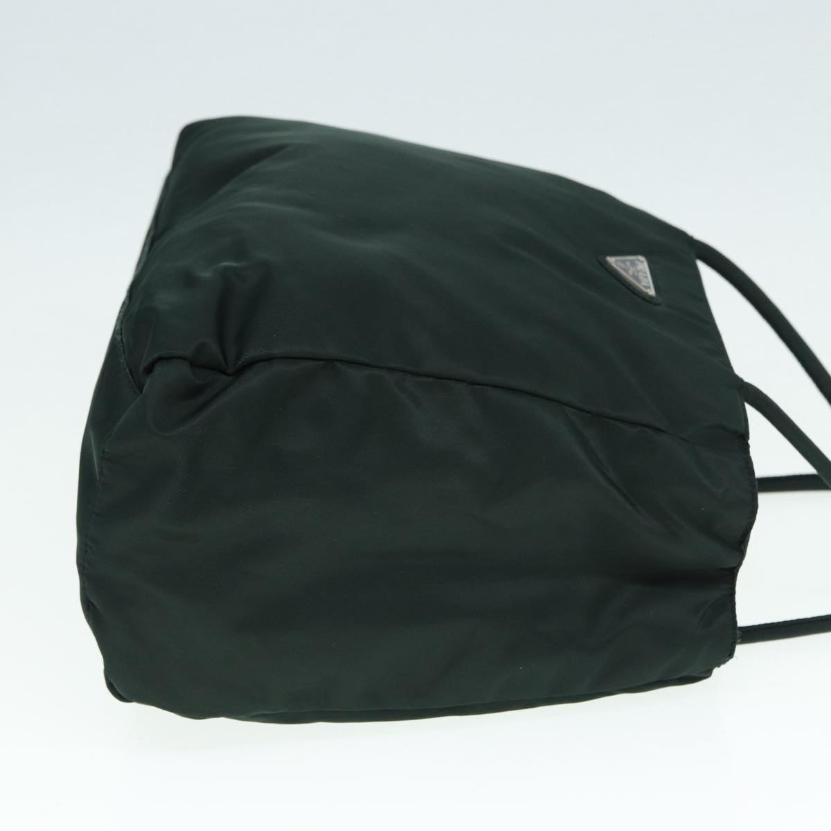 Luxury Prada Hand Bag Nylon Green Silver bs17500